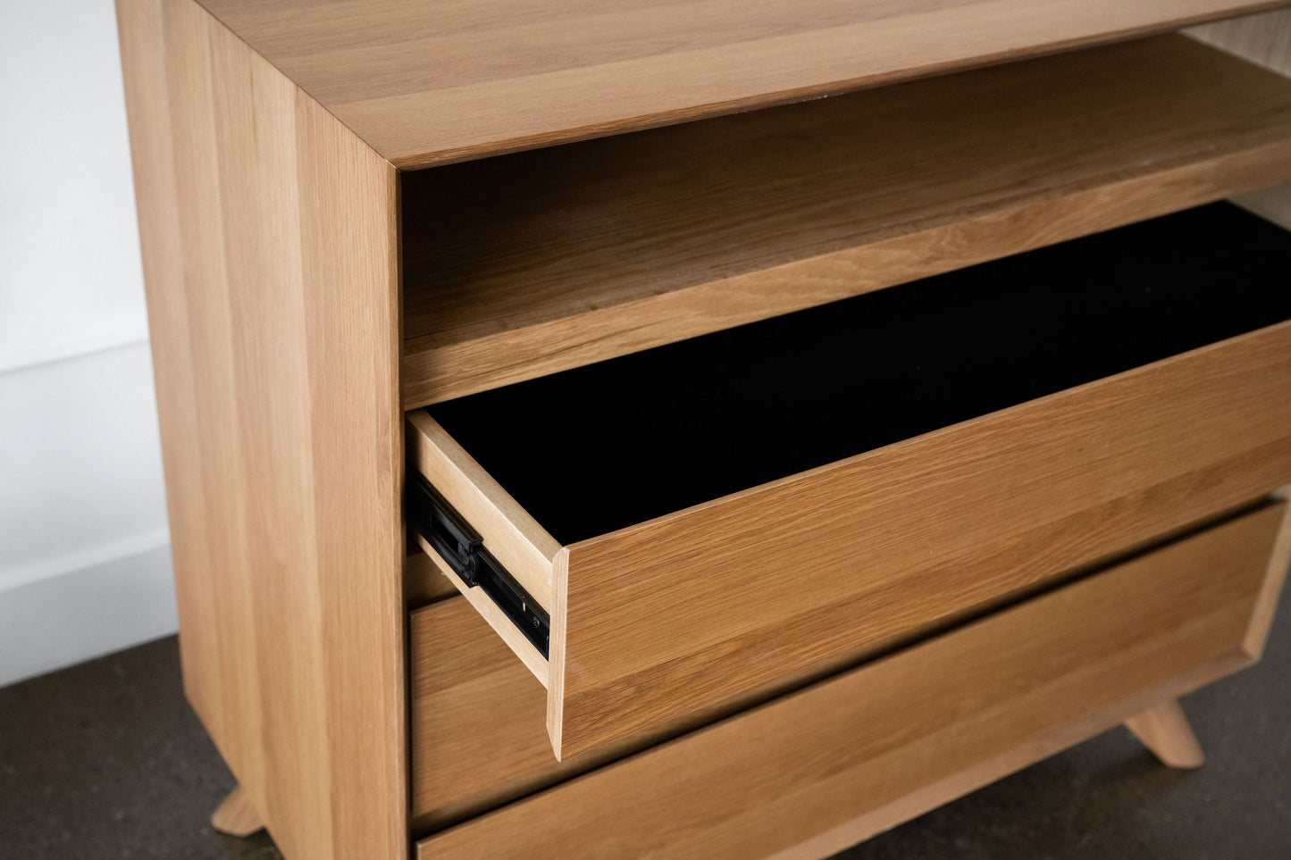Solid wood dresser