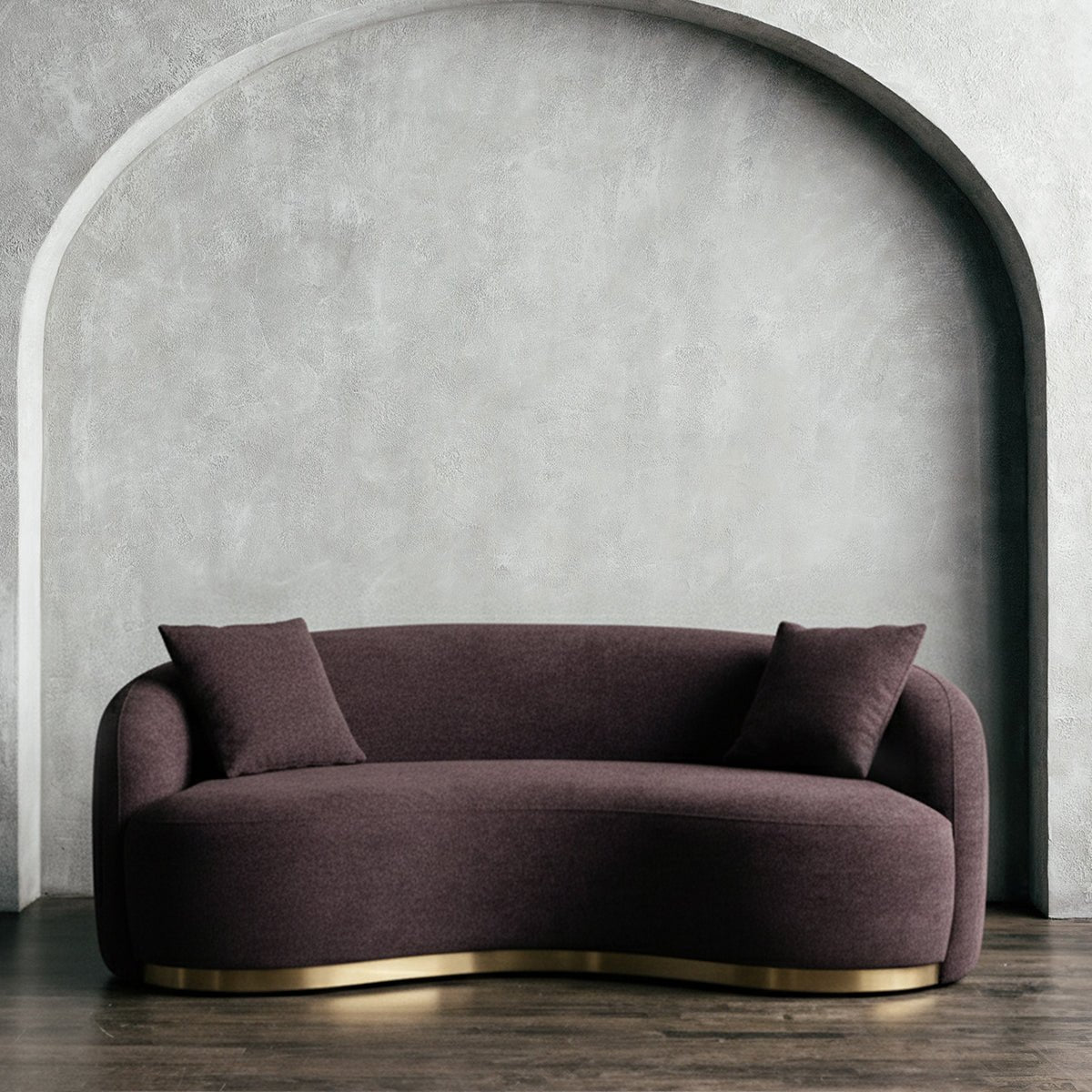 Lotus - 2 Seater Loveseat in Bouclé