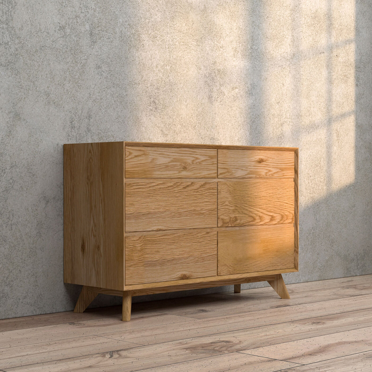 Jenny - White Oak Dresser