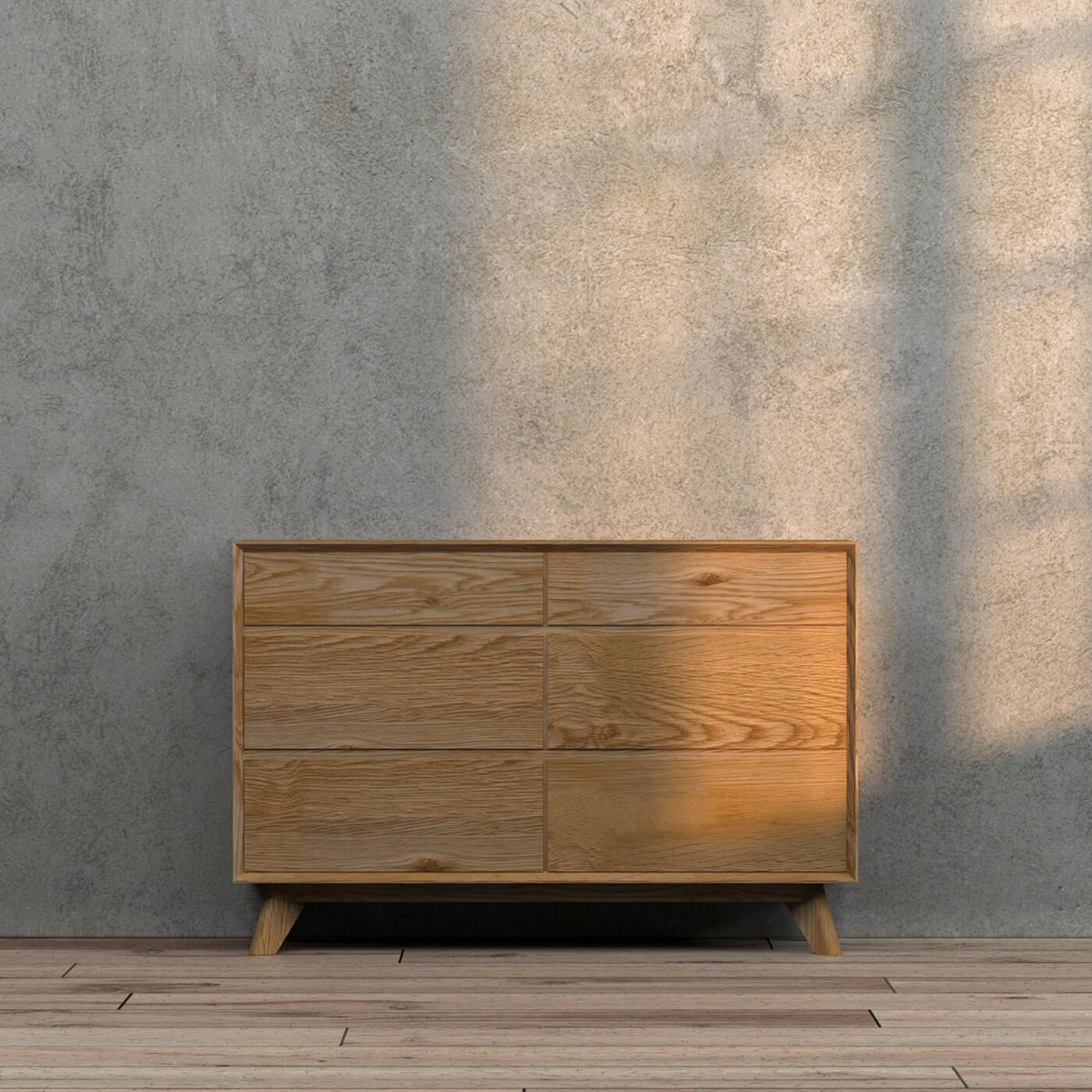 Jenny - White Oak Dresser
