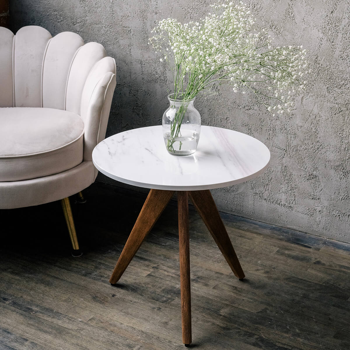 Mim Concept best Modern furniture stores in Toronto, Ottawa and Mississauga to sell modern contemporary bedroom furniture and condo furniture. Minimal mid century modern coffee side table white marble minimalist walnut wood modern organic luxury Scandinavian