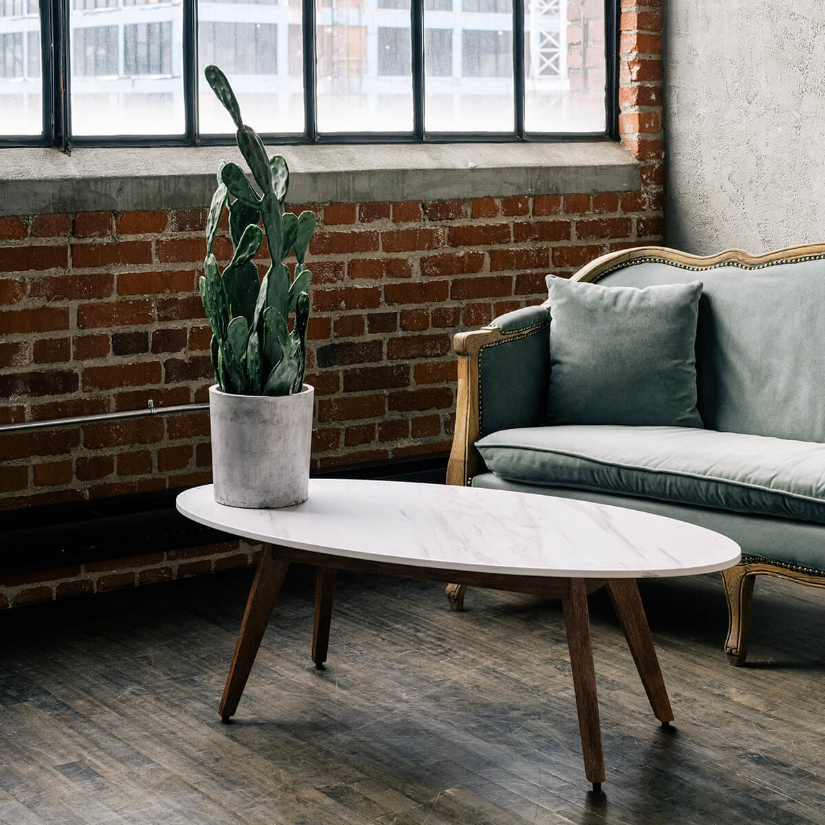 Mim Concept best Modern furniture stores in Toronto, Ottawa and Mississauga to sell modern contemporary bedroom furniture and condo furniture. Minimal mid century modern coffee side table white marble minimalist walnut wood modern organic luxury Scandinavian