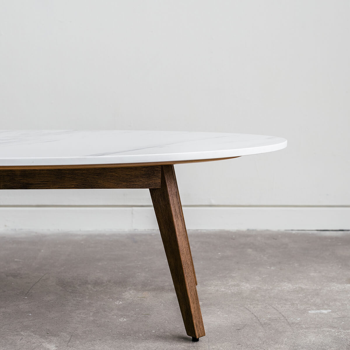 Mim Concept  best Modern furniture stores in Toronto, Ottawa and Mississauga to sell modern contemporary bedroom furniture and condo furniture. Minimal mid century modern coffee side table white marble minimalist walnut wood modern organic luxury Scandinavian
