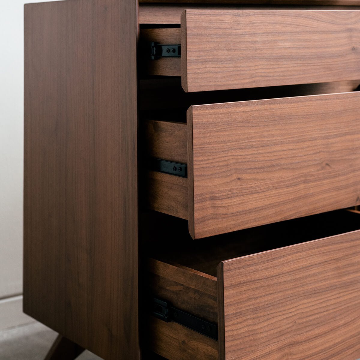 Mim Concept  best Modern furniture stores in Toronto, Ottawa and Mississauga to sell modern contemporary bedroom furniture and condo furniture. Minimal mid century modern furniture dresser tallboy solid walnut wood modern organic Scandanivian