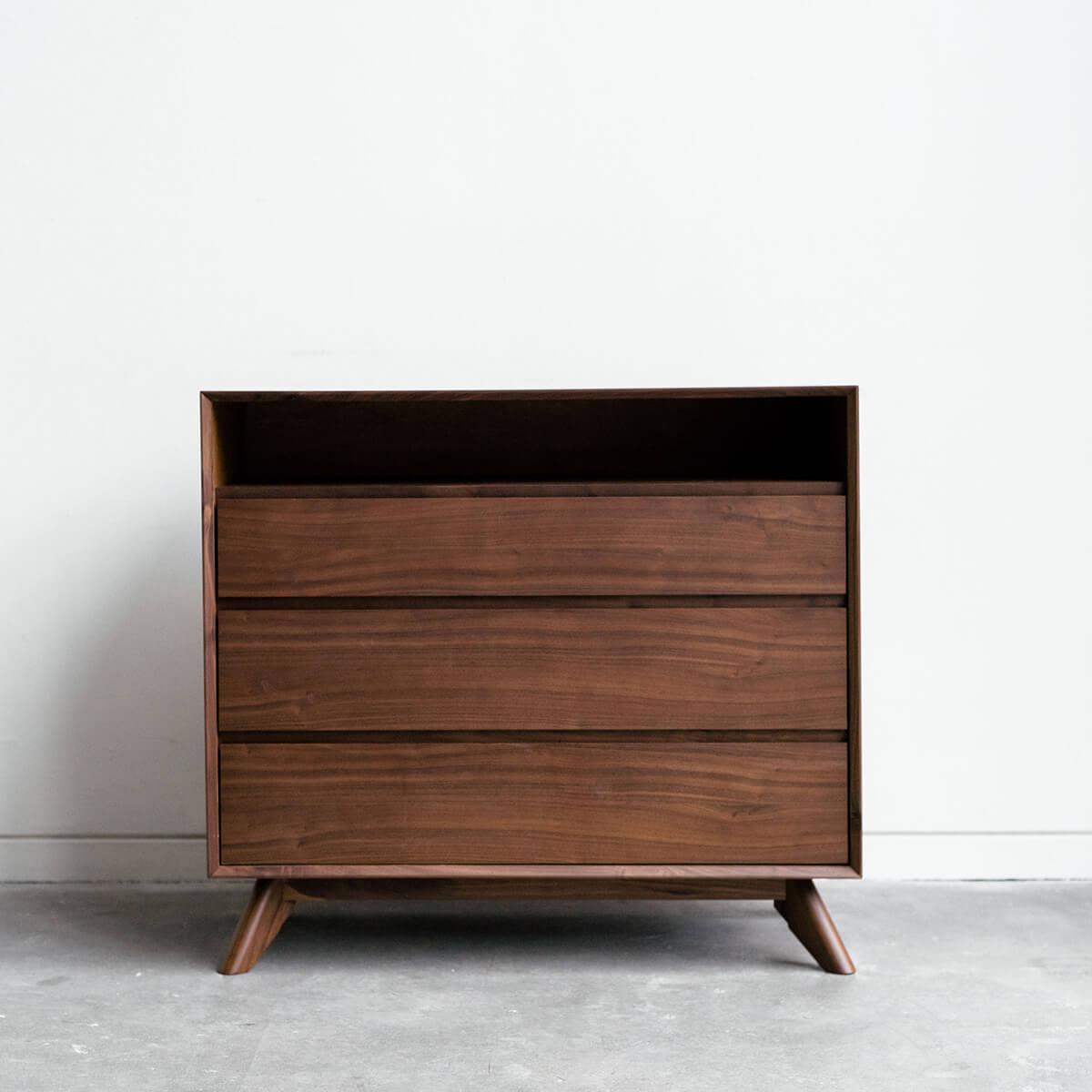 Mim Concept  best Modern furniture stores in Toronto, Ottawa and Mississauga to sell modern contemporary bedroom furniture and condo furniture. Minimal mid century modern furniture dresser tallboy solid walnut wood modern organic Scandanivian