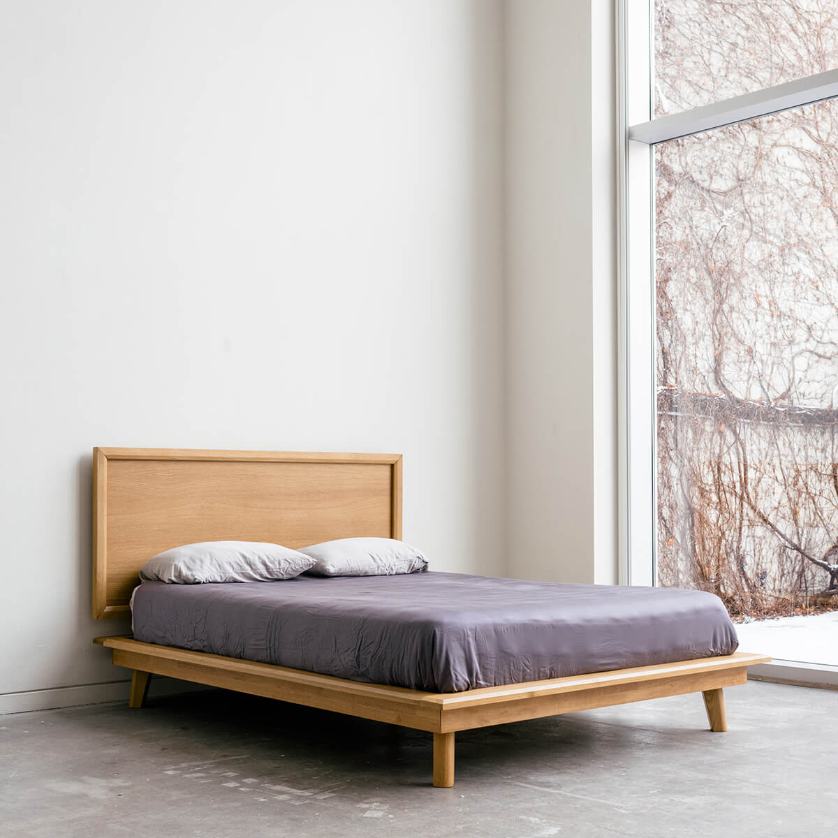 Mim Concept  best Modern furniture stores in Toronto, Ottawa and Mississauga to sell modern contemporary bedroom furniture and condo furniture. Minimal mid century modern bed set nightstand minimalist European oak wood modern organic luxury Scandinavian